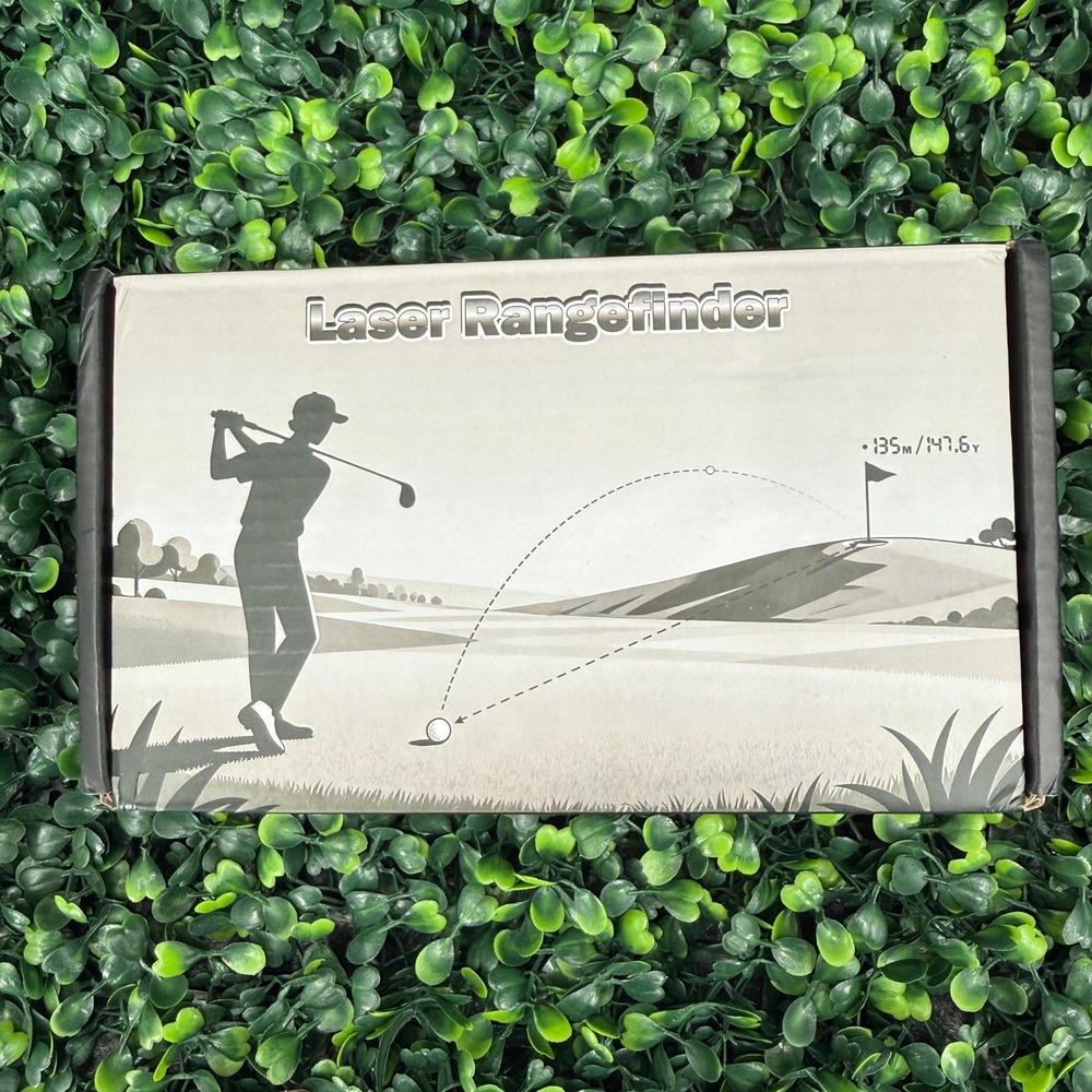 Laser Rangefinder Golf Hunting Slope Vibration USB Charging White Black Magnetic